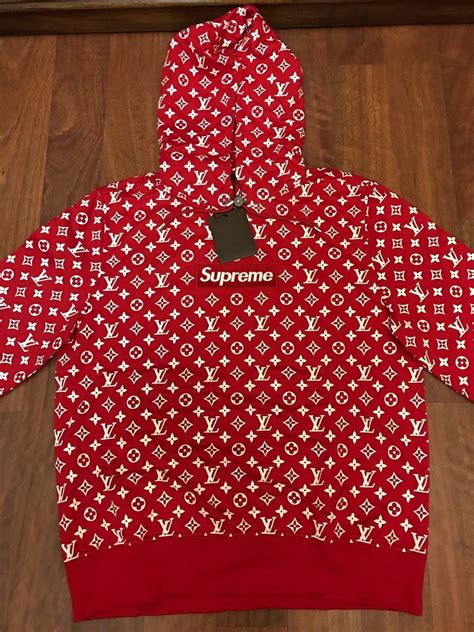 supreme box logo lv hoodie|real supreme box logo hoodie.